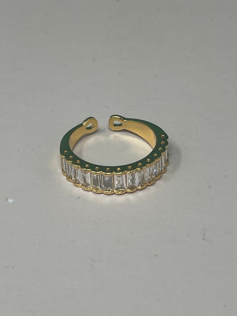 Bracha | Baguette Queen Ring